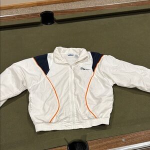 Reebok White and Navy Jacket
